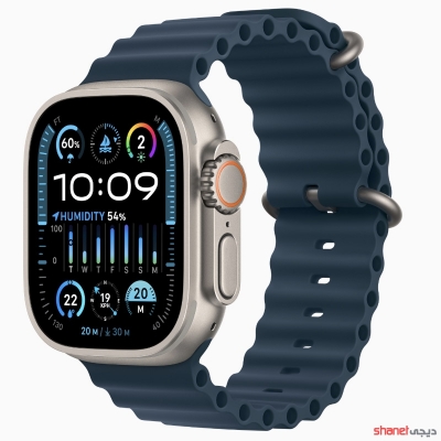 ساعت هوشمند اپل واچ اولترا 2 با بند اوشین سایز ۴۹ میلیمتری- Apple watch ultra 2 whit ocean band size 49mm